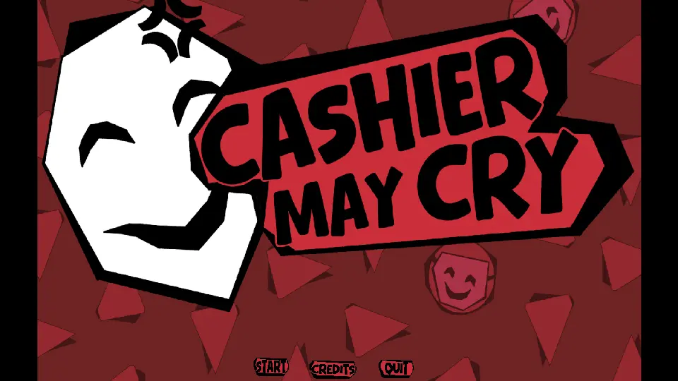 Screenshot of the main menu, showing the title 